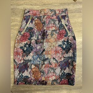 H&M multicolored pattern Skirt